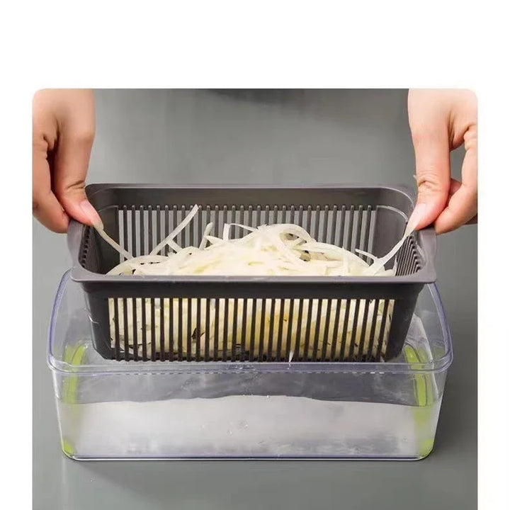 16-in-1 Vegetable Chopper – Multi-Function Slicer & Dicer