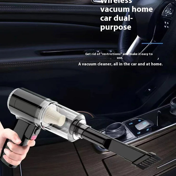 Handheld Car Vacuum Cleaner – Wireless, Dry & Wet Use