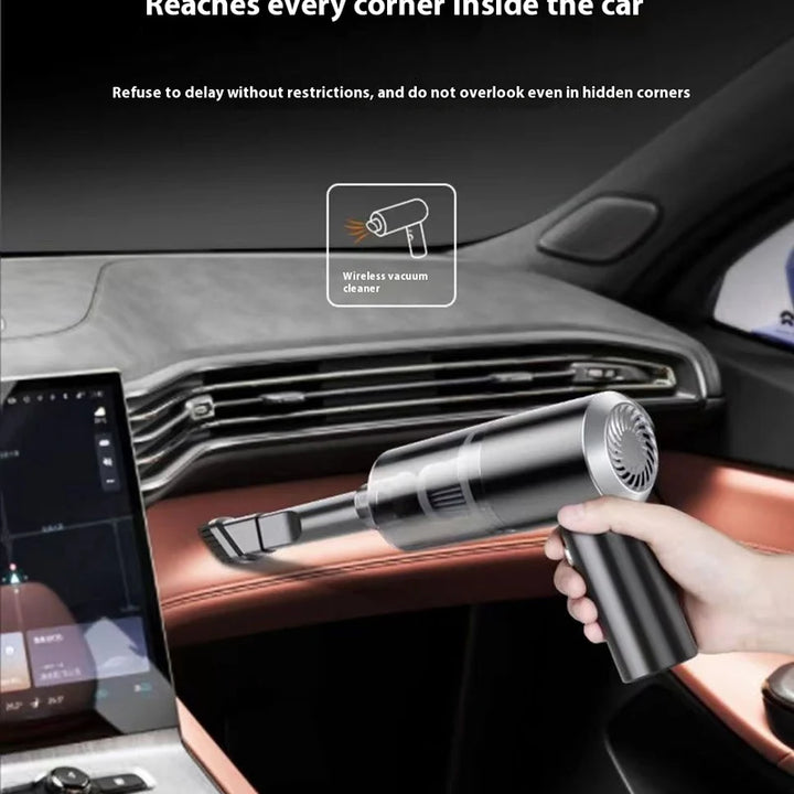 Handheld Car Vacuum Cleaner – Wireless, Dry & Wet Use