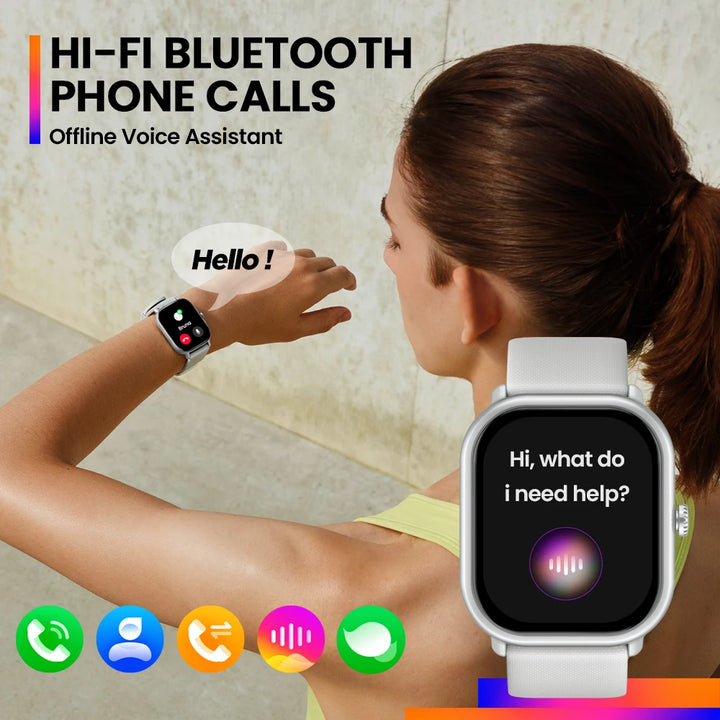 Zeblaze GTS 3 Pro – AMOLED Smartwatch with Voice Calls & Fitness Tracking