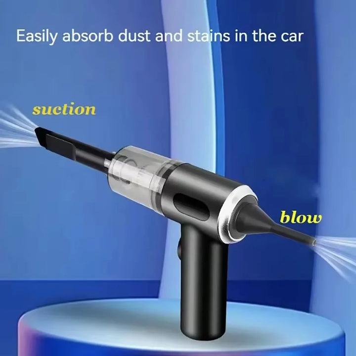 Handheld Car Vacuum Cleaner – Wireless, Dry & Wet Use