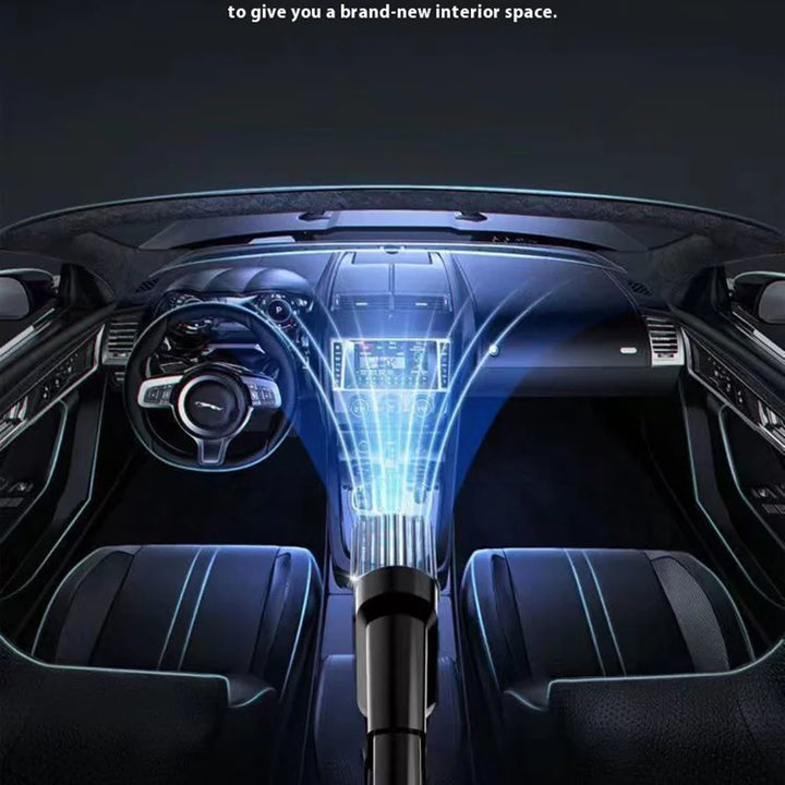 Handheld Car Vacuum Cleaner – Wireless, Dry & Wet Use