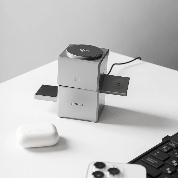 Qi2 3-in-1 Wireless Charger for iPhone, AirPods & Apple Watch