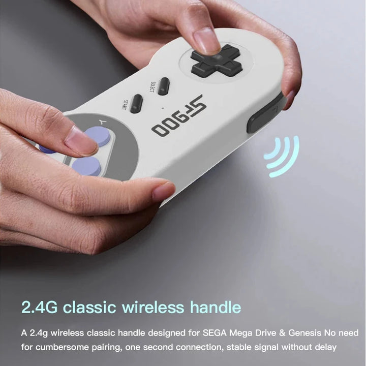 SF900 Retro Game Console – 5000 Classic Games, Wireless &amp; HDMI Ready