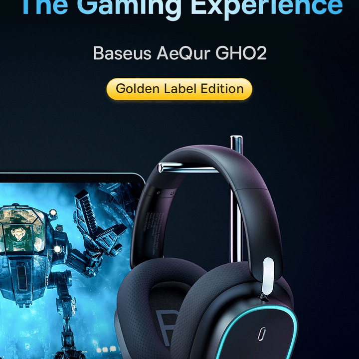 Baseus GH02 Wireless Gaming Headset with Mic RGB