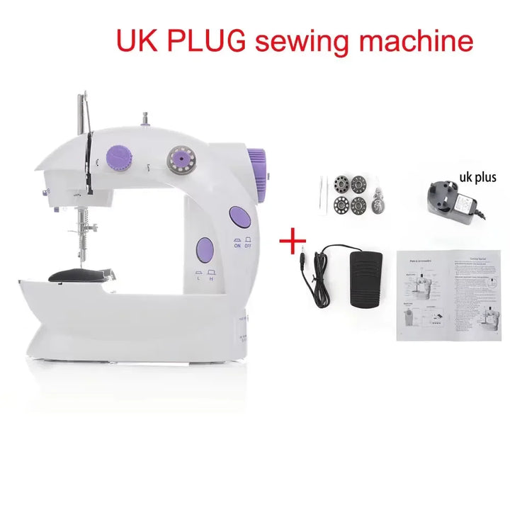Portable Mini Sewing Machine – Dual Speed, Light & Easy DIY
