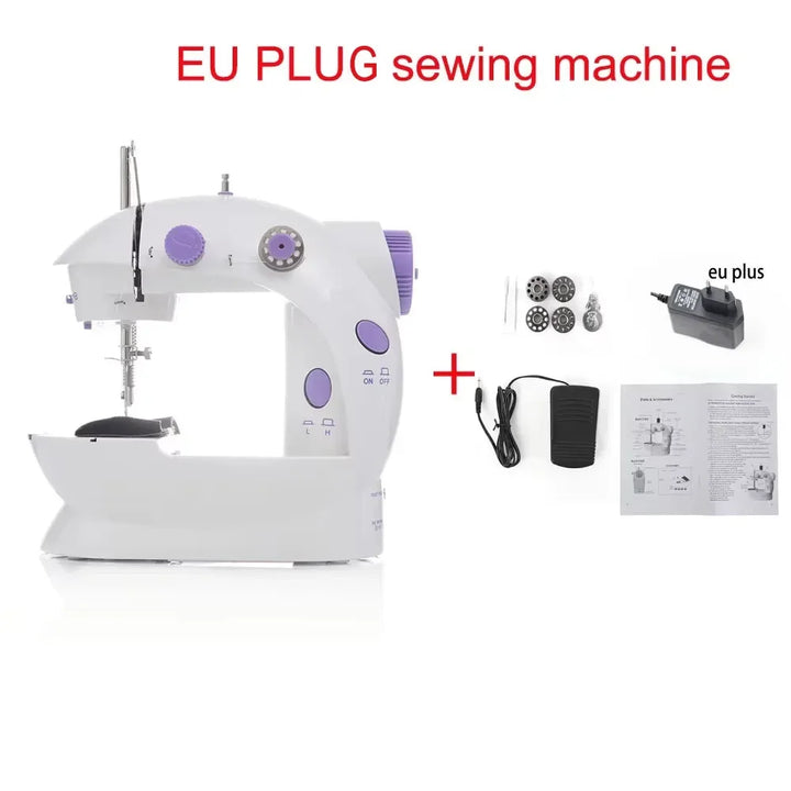 Portable Mini Sewing Machine – Dual Speed, Light & Easy DIY
