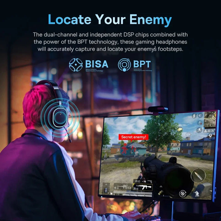 Baseus GH02 Wireless Gaming Headset with Mic RGB
