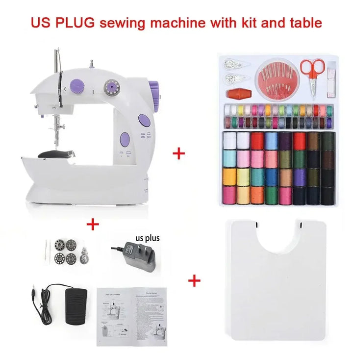 Portable Mini Sewing Machine – Dual Speed, Light & Easy DIY