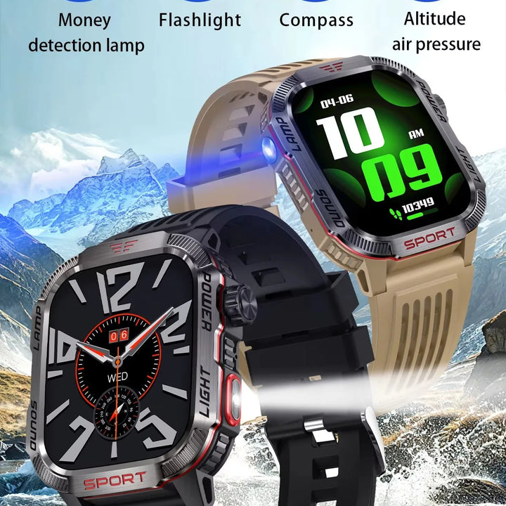 HT29 Smartwatch 2.01’’ | BT Calls, Health & Fitness Tracker