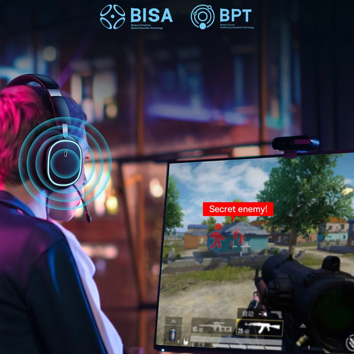 Baseus GH02 Wireless Gaming Headset with Mic RGB