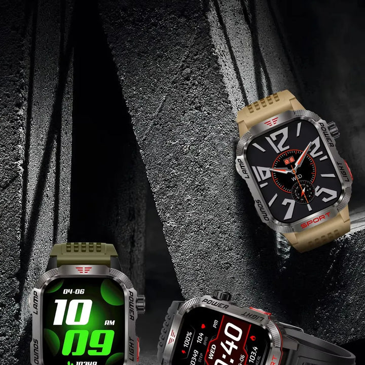 HT29 Smartwatch 2.01’’ | BT Calls, Health & Fitness Tracker