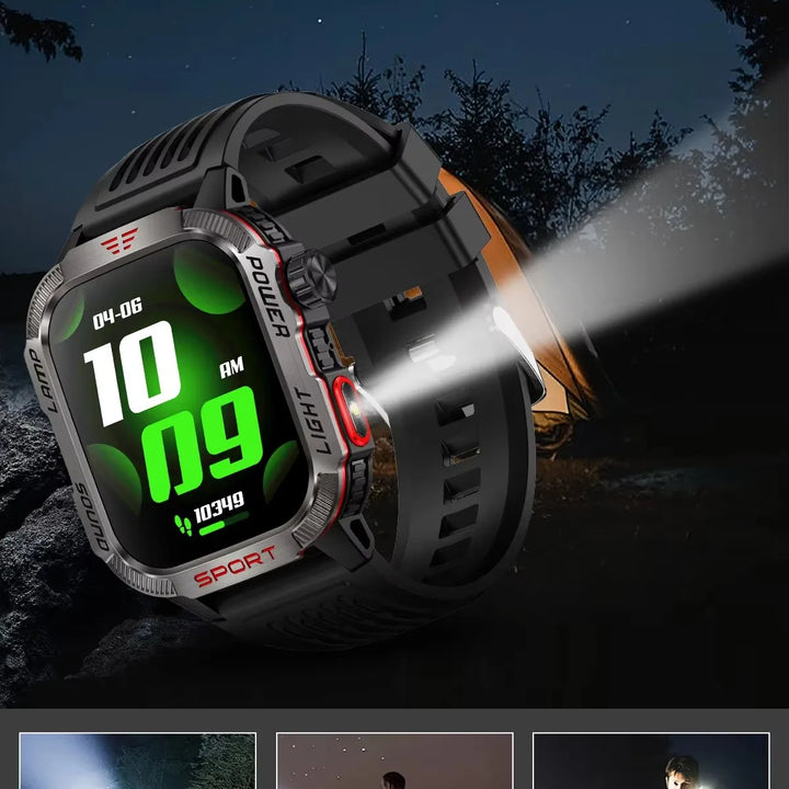 HT29 Smartwatch 2.01’’ | BT Calls, Health & Fitness Tracker