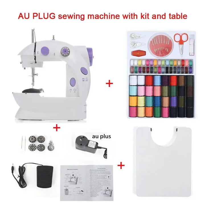 Portable Mini Sewing Machine – Dual Speed, Light & Easy DIY