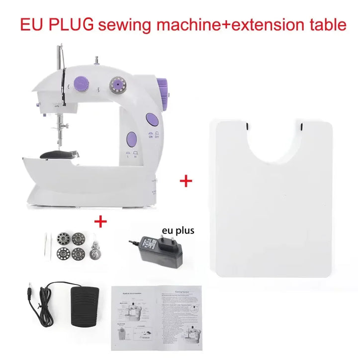 Portable Mini Sewing Machine – Dual Speed, Light & Easy DIY