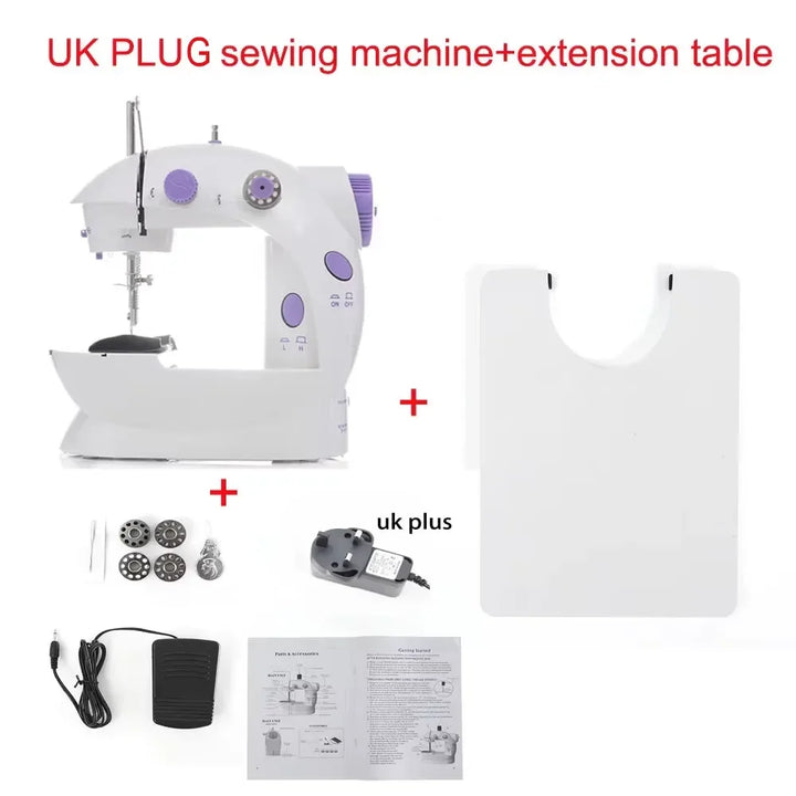 Portable Mini Sewing Machine – Dual Speed, Light & Easy DIY