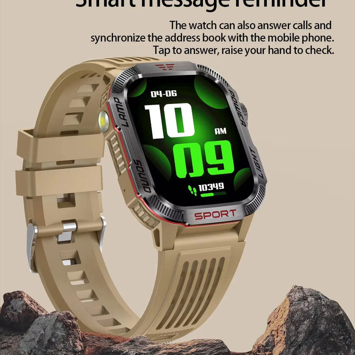 HT29 Smartwatch 2.01’’ | BT Calls, Health & Fitness Tracker