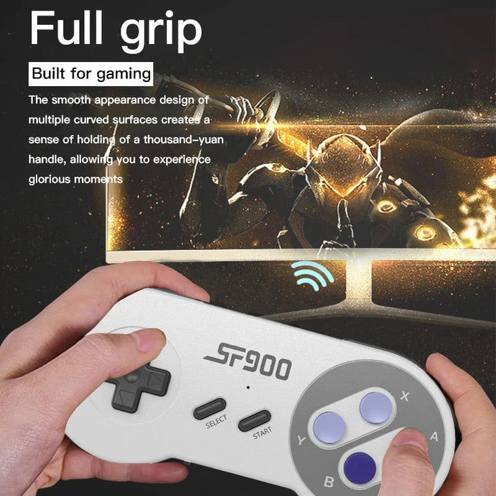 SF900 Retro Game Console – 5000 Classic Games, Wireless &amp; HDMI Ready