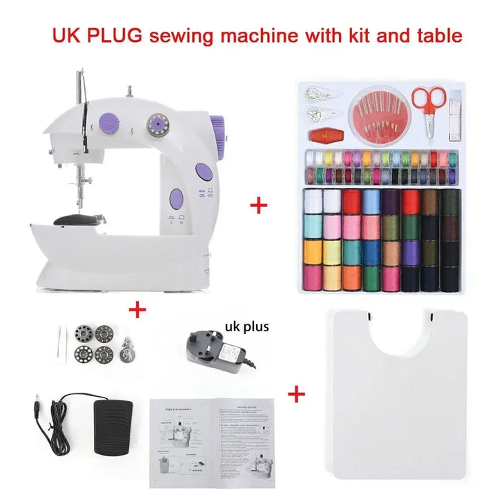 Portable Mini Sewing Machine – Dual Speed, Light & Easy DIY