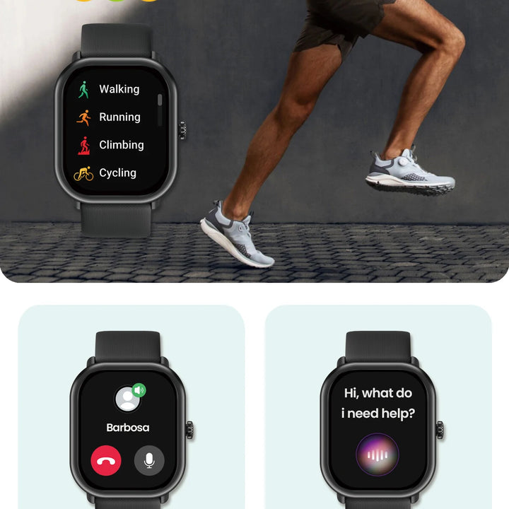 Zeblaze GTS 3 Pro – AMOLED Smartwatch with Voice Calls & Fitness Tracking