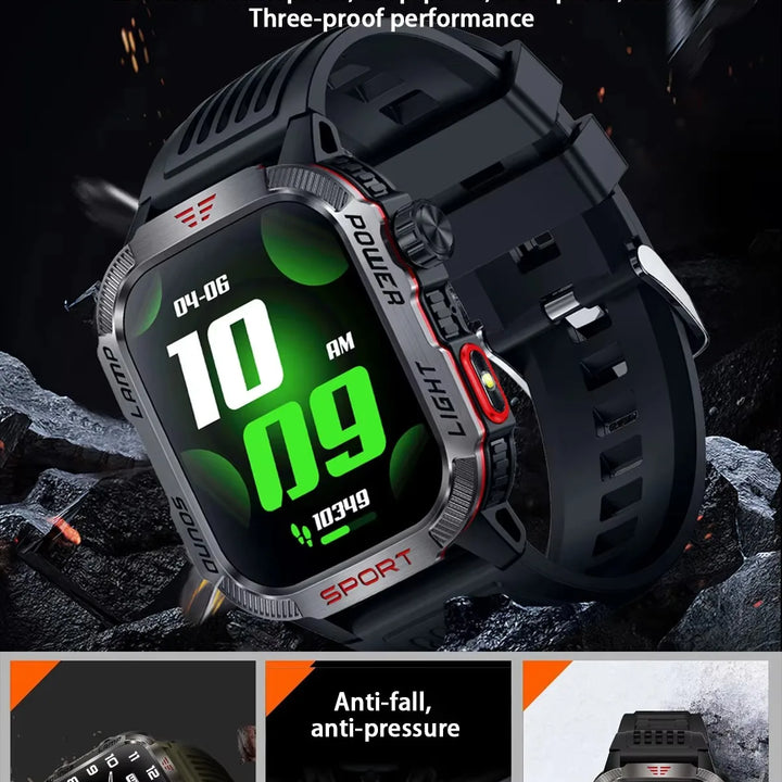 HT29 Smartwatch 2.01’’ | BT Calls, Health & Fitness Tracker
