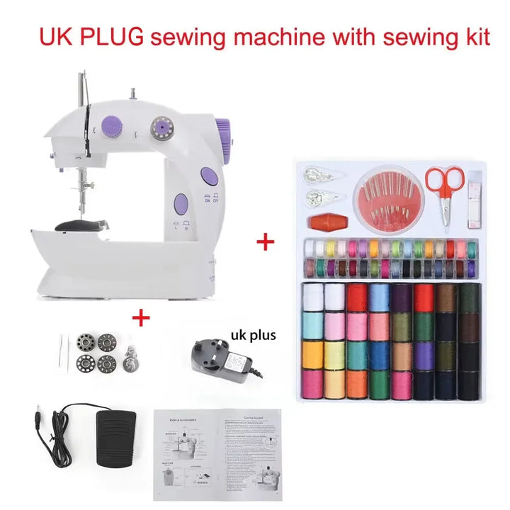 Portable Mini Sewing Machine – Dual Speed, Light & Easy DIY