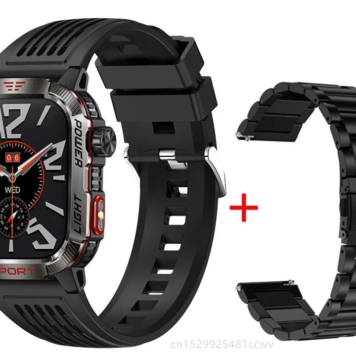 HT29 Smartwatch 2.01’’ | BT Calls, Health & Fitness Tracker