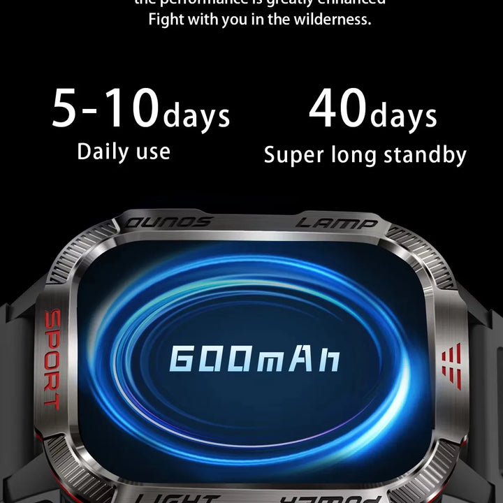 HT29 Smartwatch 2.01’’ | BT Calls, Health & Fitness Tracker