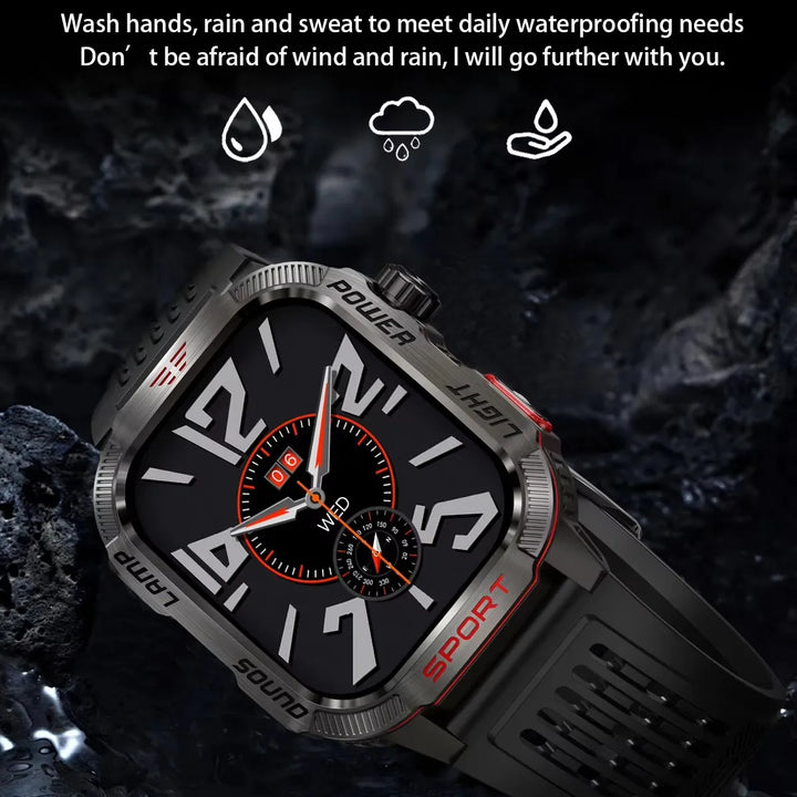 HT29 Smartwatch 2.01’’ | BT Calls, Health & Fitness Tracker